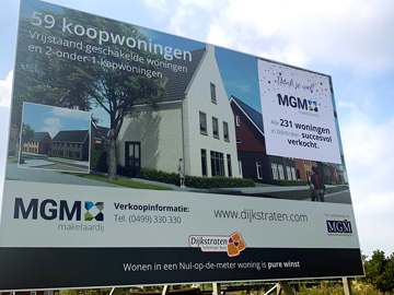 Alle 231 woningen succesvol verkocht!