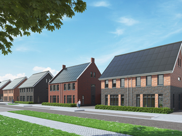 Start verkoop 59 koopwoningen in  Dijkstraten